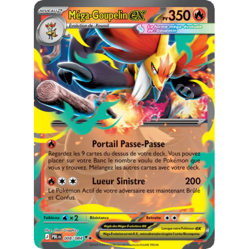 Méga-Goupelin-ex - 008/84 - Double rare - Nuit Noire