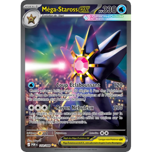 Méga-Staross-ex - 118/88 - Alternative - Équilibre Parfait
