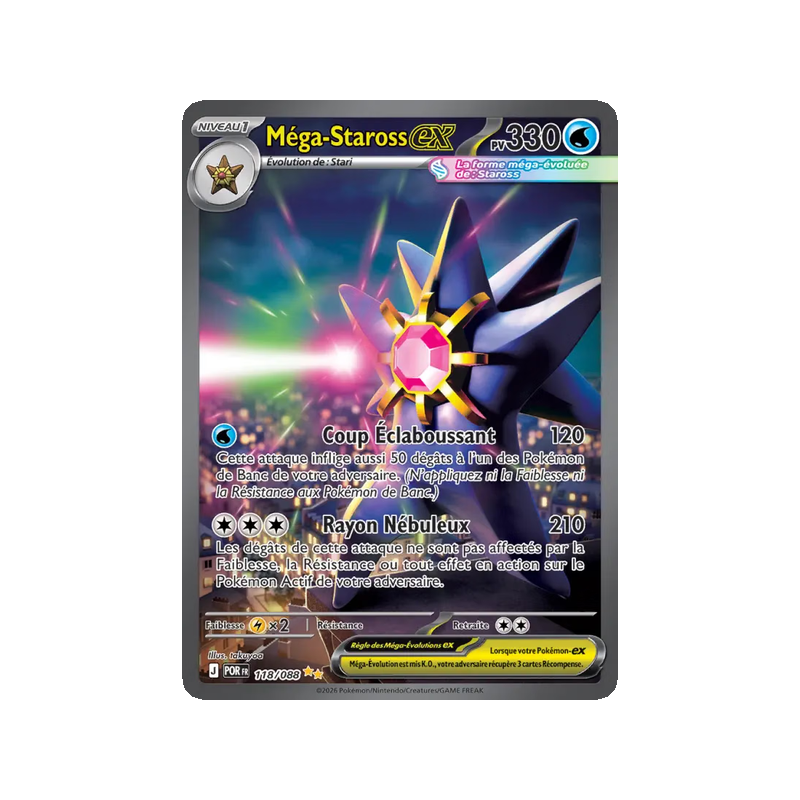 Méga-Staross-ex - 118/88 - Alternative - Équilibre Parfait