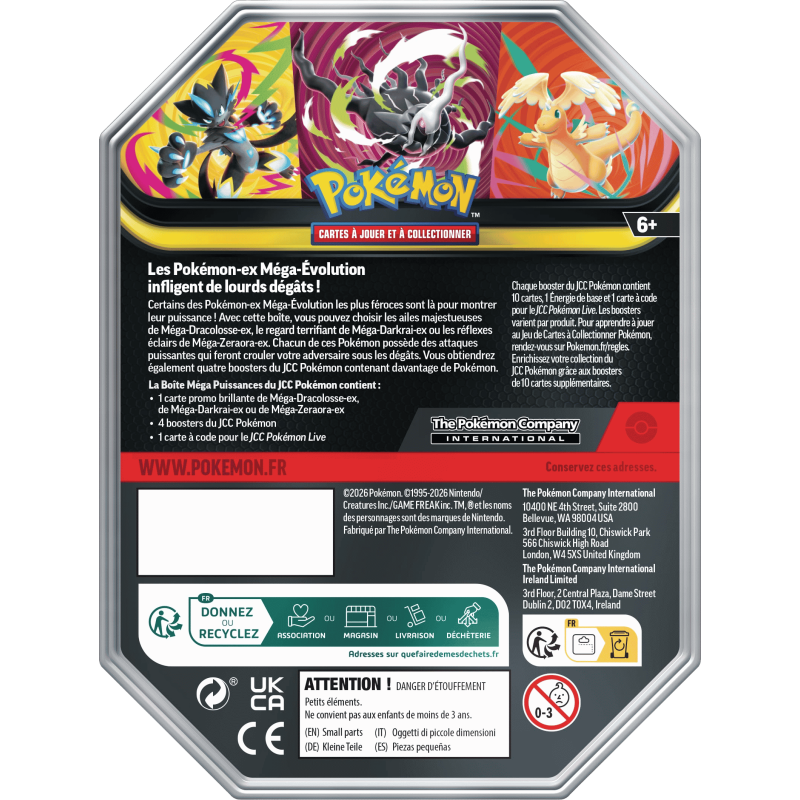 Pokémon – Pokébox – Méga Puissances - Méga-Darkrai ex– Français