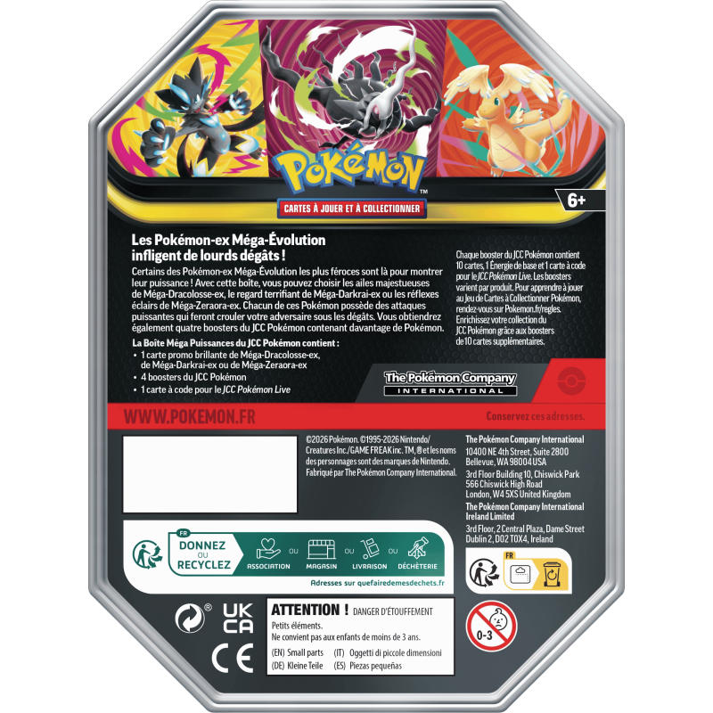 Pokémon – Pokébox – Méga Puissances - Méga-Dracolosse ex– Français