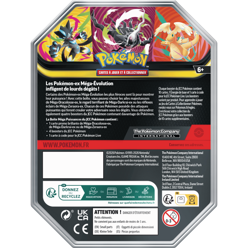 Pokémon – Pokébox – Méga Puissances - Méga-Zeraora ex– Français