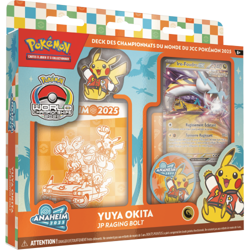 Pokémon - Deck - Championnat du Monde Anaheim 2025 - JP Raging Bolt - Français