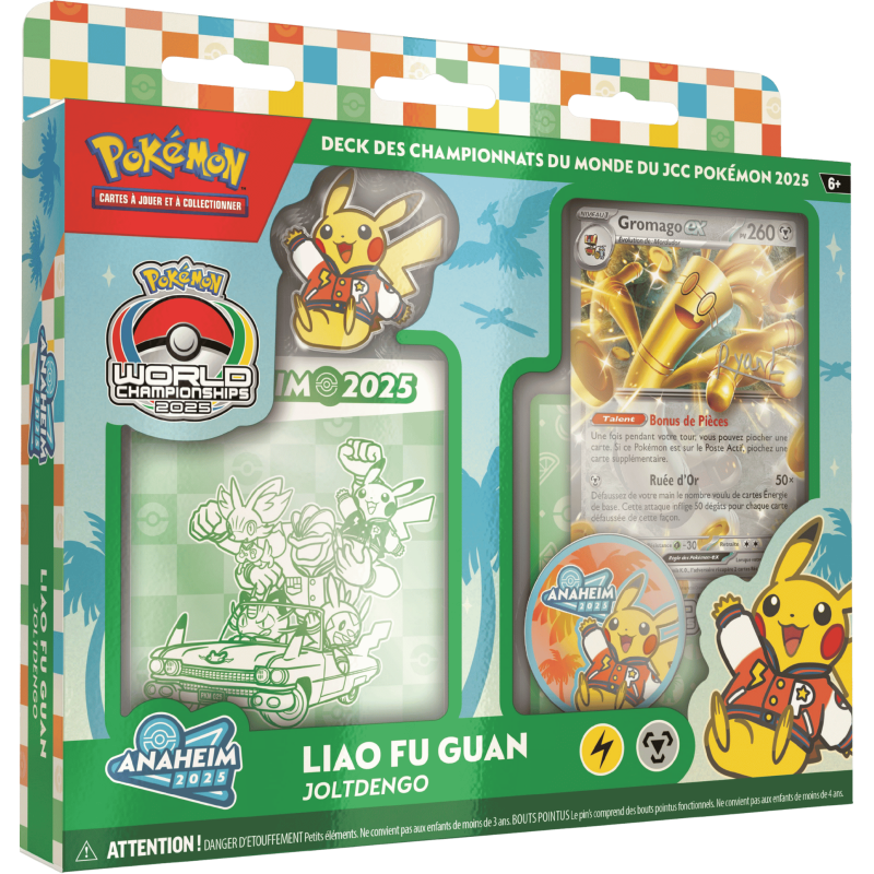Pokémon - Deck - Championnat du Monde Anaheim 2025 - Joltdengo - Français
