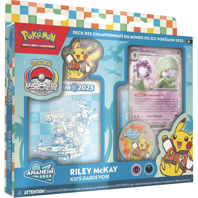 Pokémon - Deck - Championnat du Monde Anaheim 2025 - Ksi's Gardevoir - Français