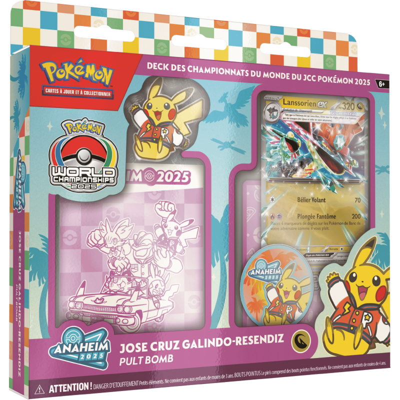 Pokémon - Deck - Championnat du Monde Anaheim 2025 - Pult Bomb - Français