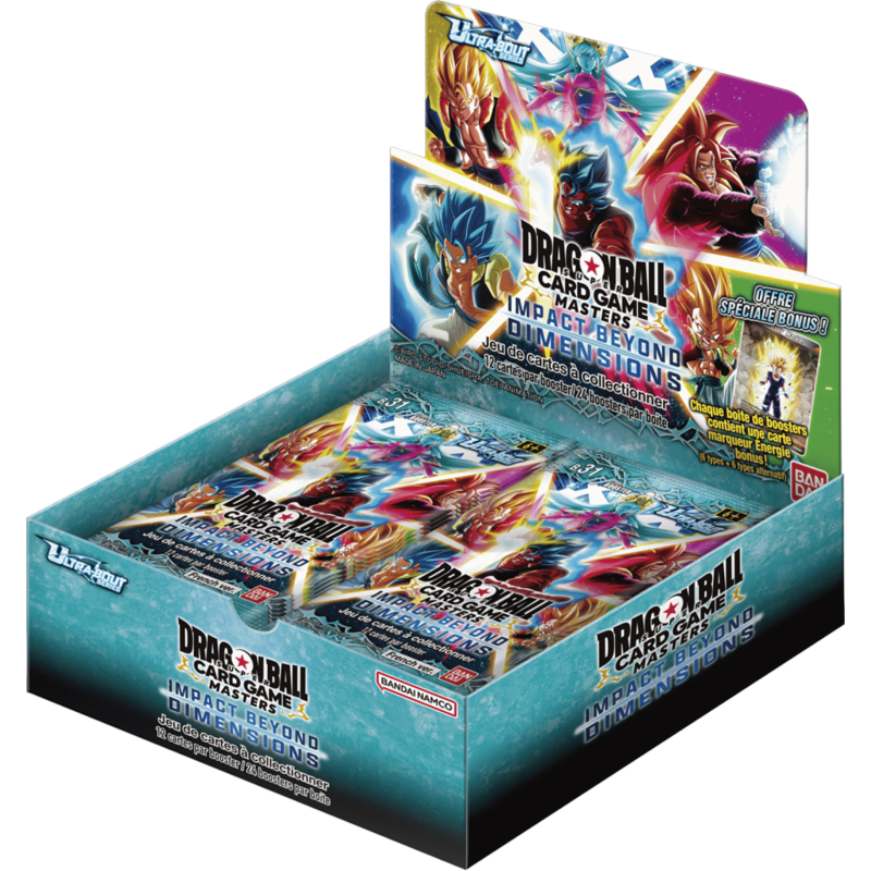 Display - Dragon Ball Super - Ultra-Bout - Impact Beyond Dimensions - Boîte de 24 boosters - Français