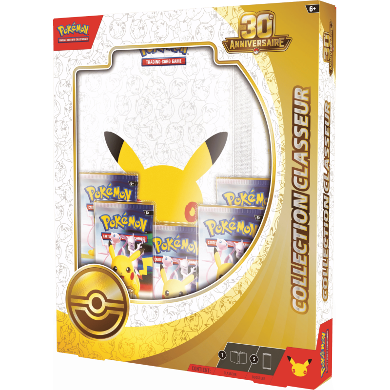 Pokémon - Coffret - Collection Classeur - 30e Anniversaire - Français