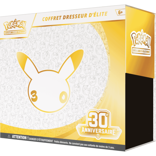 Pokémon - ETB - Coffret Dresseur d'élite - 30e Anniversaire - Français