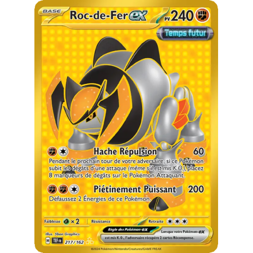 Roc-de-Fer-ex - 217/162 - Hyper rare - Forces Temporelles