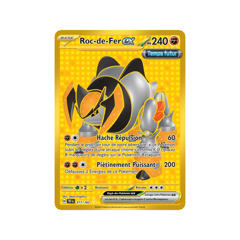 Roc-de-Fer-ex - 217/162 - Hyper rare - Forces Temporelles