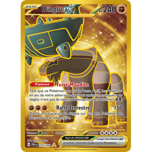 Dinglu-ex - 275/193 - Hyper rare - Évolutions à Paldea
