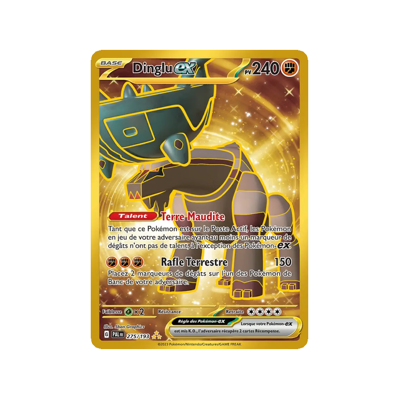 Dinglu-ex - 275/193 - Hyper rare - Évolutions à Paldea