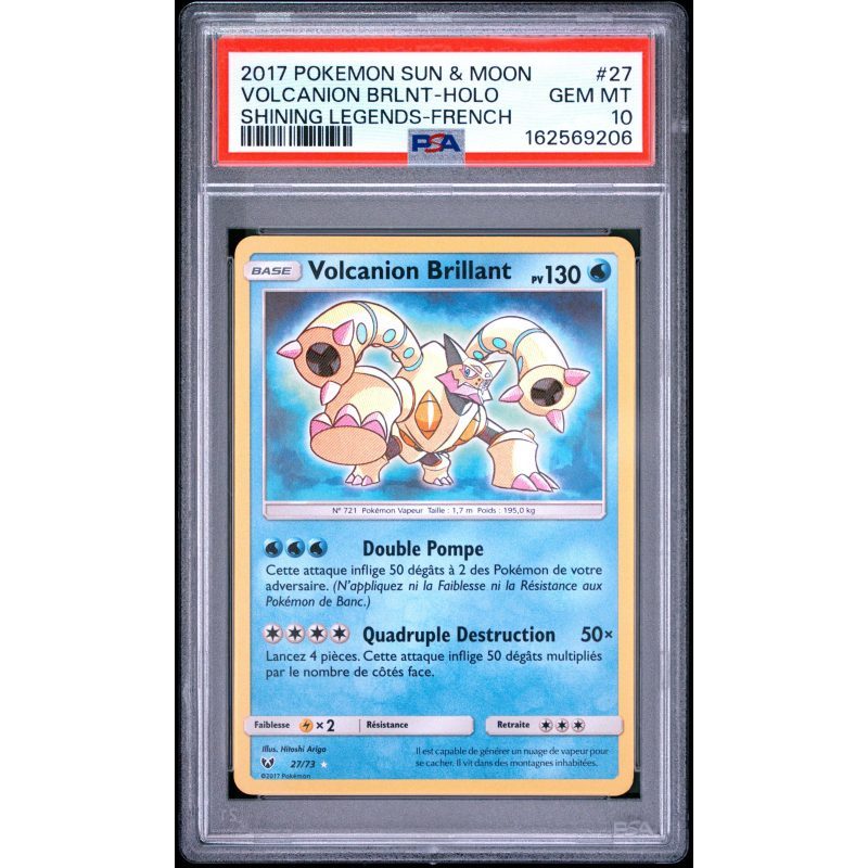 Volcanion Brillant - 27/73 - Légendes Brillantes - PSA 10 - Français - recto