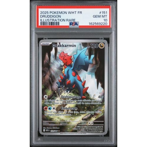 Drakkarmin - 151/086 - Flamme Blanche - PSA 10 - Français - recto
