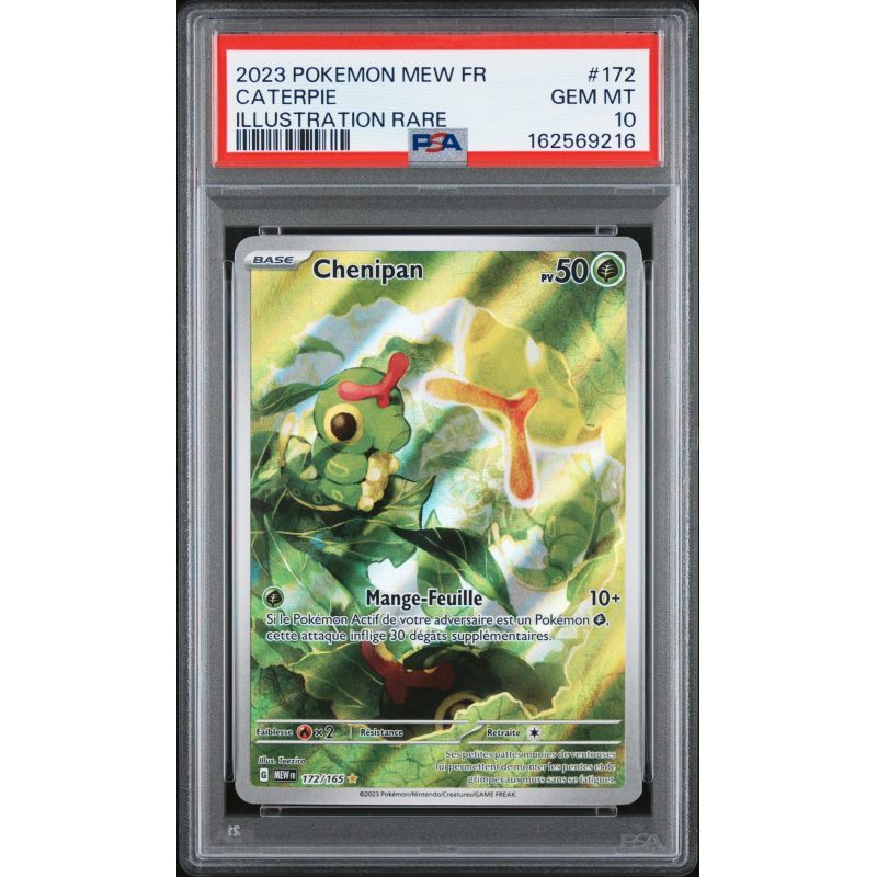 Chenipan - 172/165 - 151 - PSA 10 - Français - recto