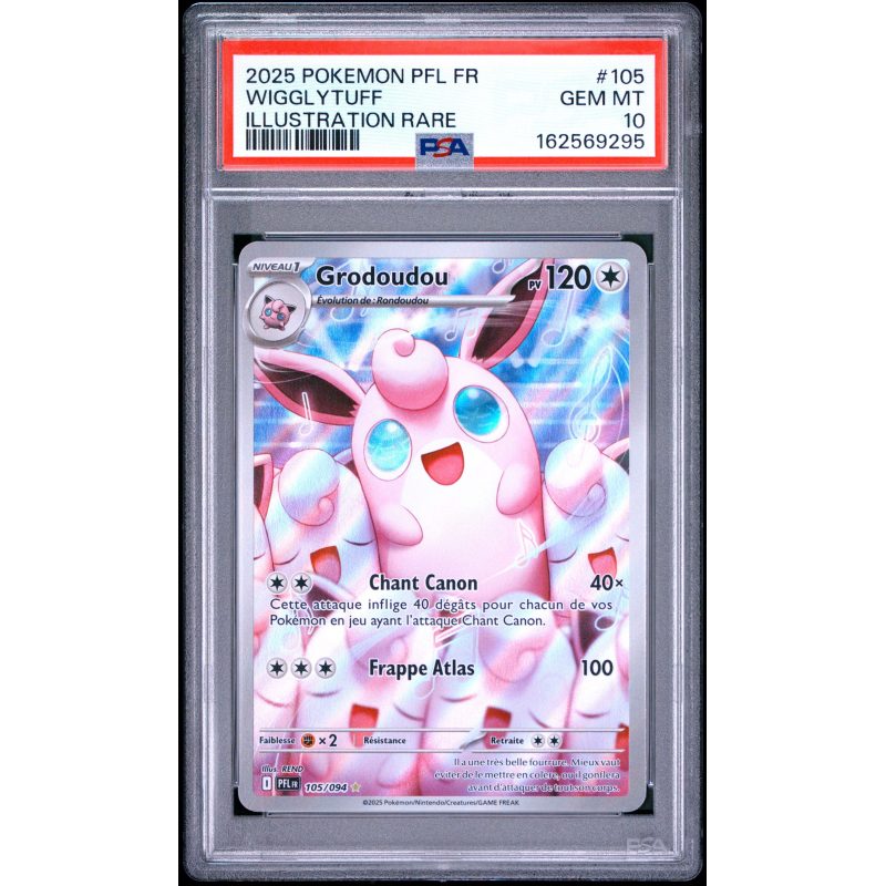Grodoudou - 105/094 - Flammes Fantasmagoriques - PSA 10 - Français - recto