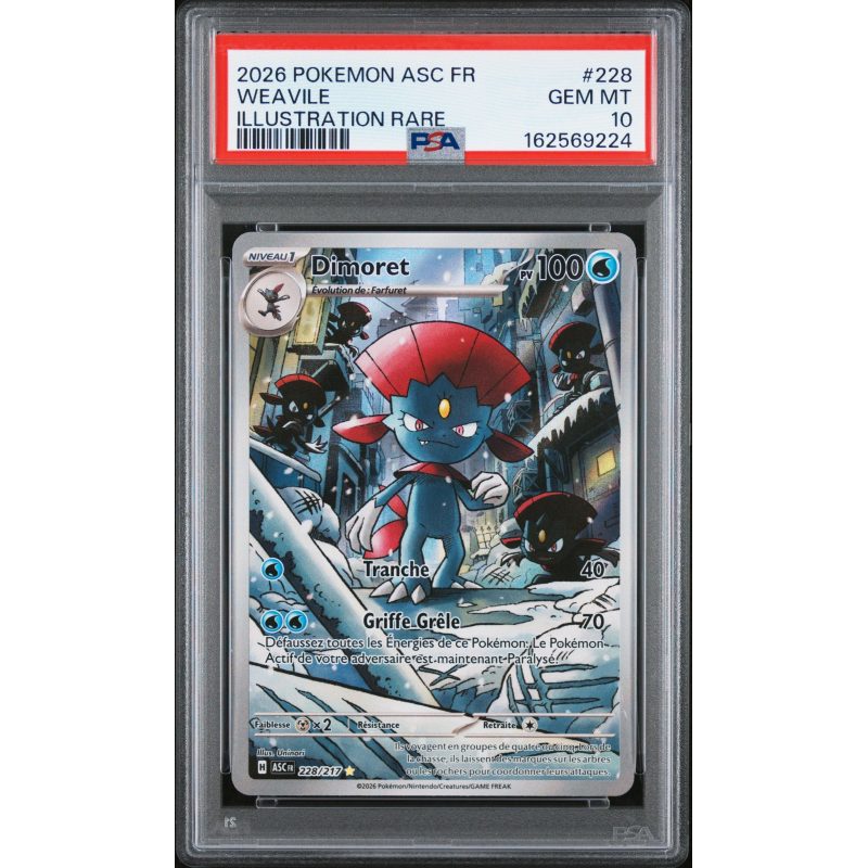 Dimoret - 228/217 - Héros Transcendants - PSA 10 - Français - recto