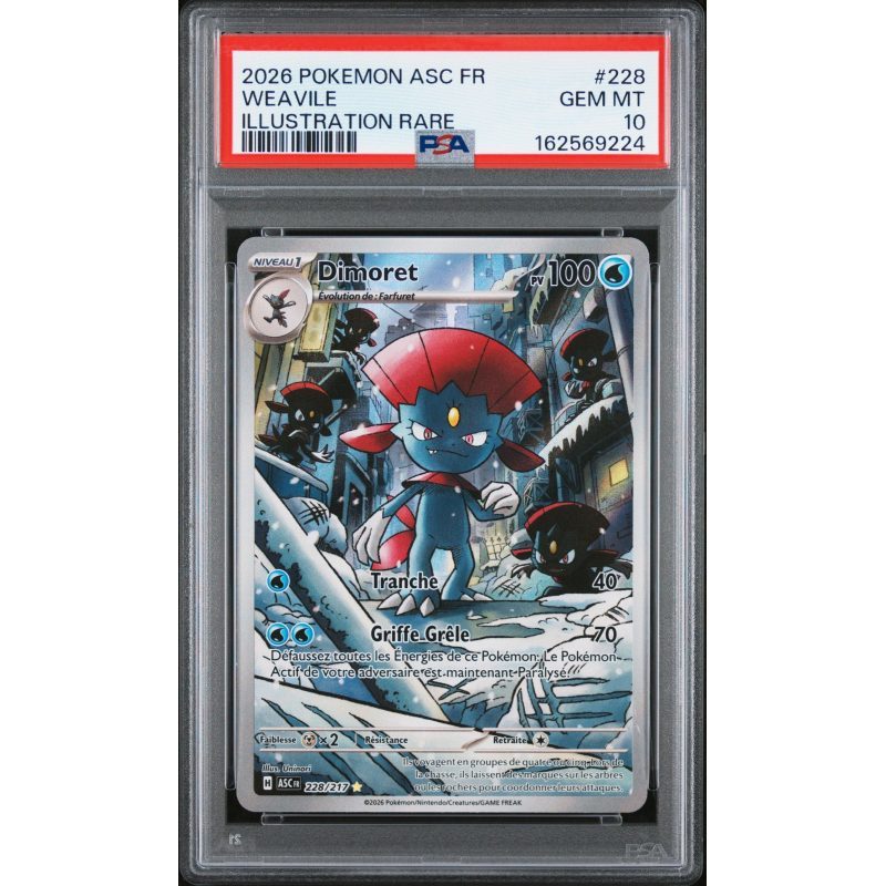 Dimoret - 228/217 - Héros Transcendants - PSA 10 - Français - recto