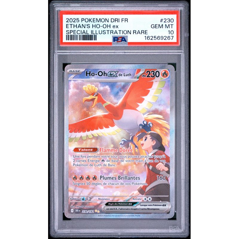 Ho-Oh ex de Luth - 230/182 - Rivalités Destinées - PSA 10 - Français - recto