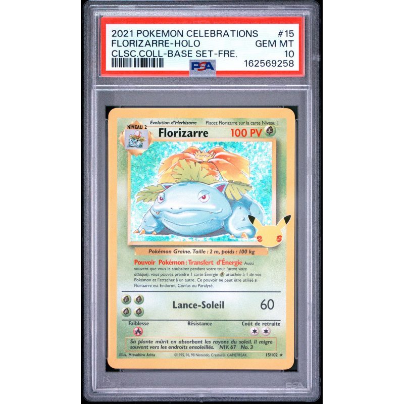 Florizarre - 15 - Célébrations (Classic Collection) - PSA 10 - Français - recto