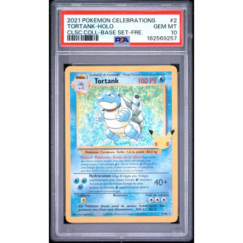 Tortank - 2 - Célébrations (Classic Collection) - PSA 10 - Français - recto
