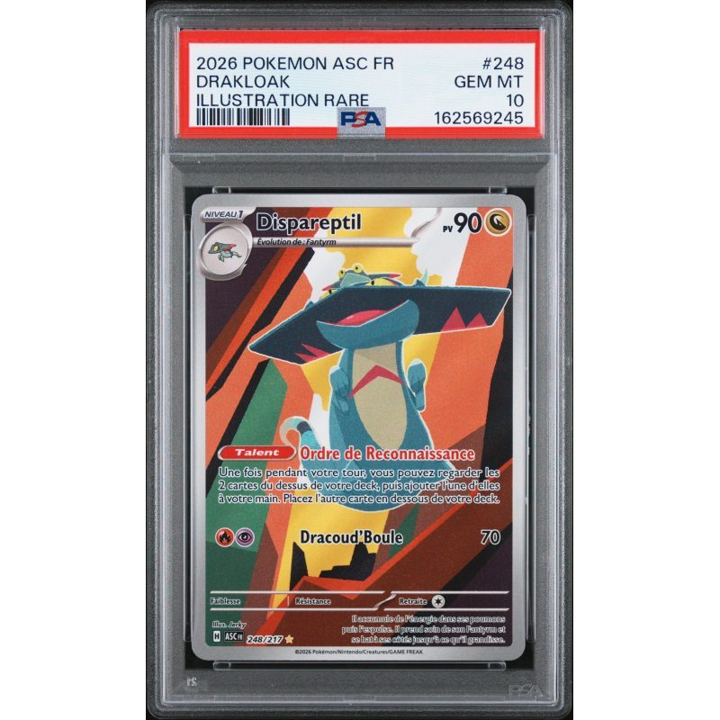 Dispareptil - 248/217 - Héros Transcendants - PSA 10 - Français - recto