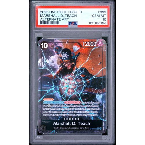 Marshall D. Teach OP09-093 PSA 10 | PlazaTCG