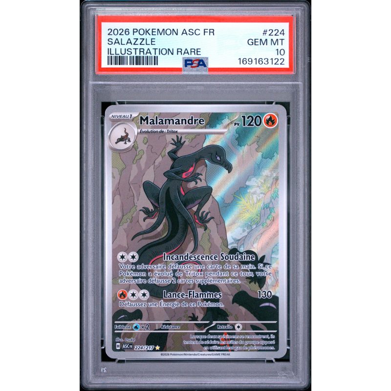 Malamandre 224/217 PSA 10 | PlazaTCG