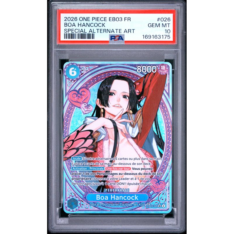 Boa Hancock EB03-026 PSA 10 | PlazaTCG