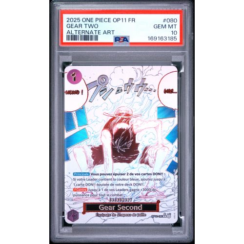Gear Second OP11-080 PSA 10 | PlazaTCG