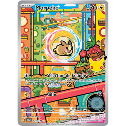Morpeko - 135/161 - AR - 30ᵉ Anniversaire