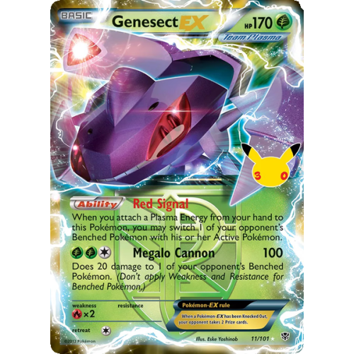 Genesect EX - 004/30 - Promo - Collection Classique 30ᵉ Anniversaire
