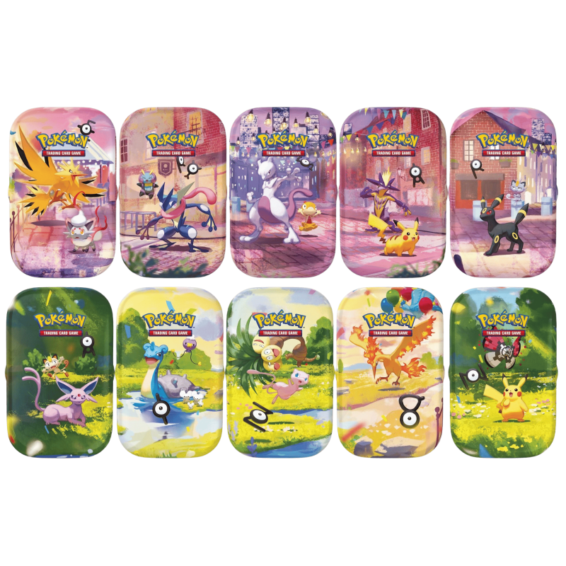 Pokémon - Display de 10 Mini-tin - 30e Anniversaire – ME5.5 – Français