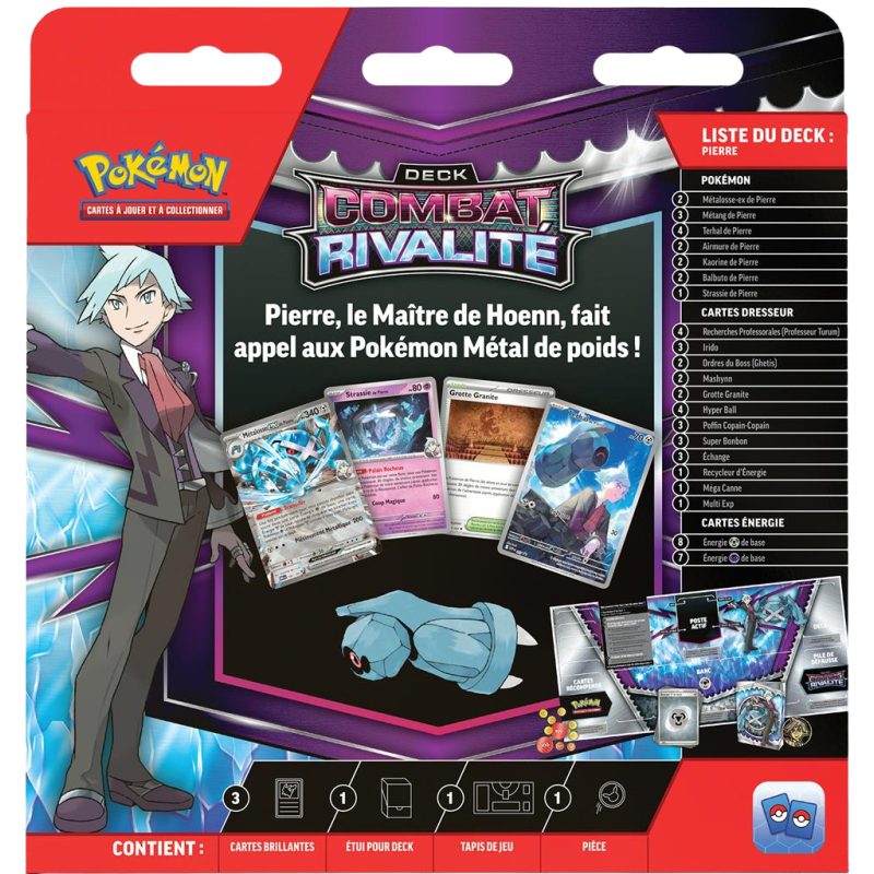copie de Pokémon - Deck - Combat Rivalité Pierre - Français