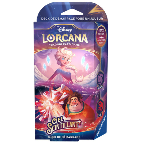 Lorcana - Deck - Ciel scintillant - Elsa & Ralph - Français