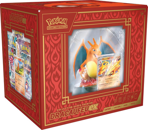 Pokémon - Coffret - Dracaufeu Ex Figurine - Français