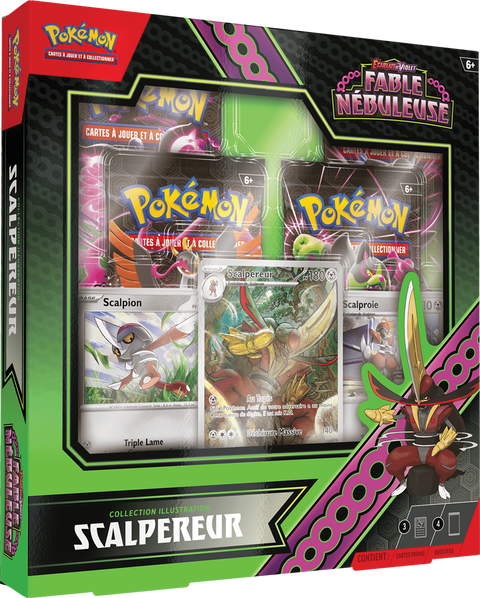 Pokémon - Coffret - Scalpereur - Fable Nébuleuse - EV6.5 - Français