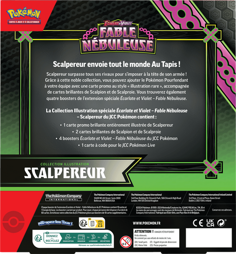 Pokémon - Coffret - Scalpereur - Fable Nébuleuse - EV6.5 - Français