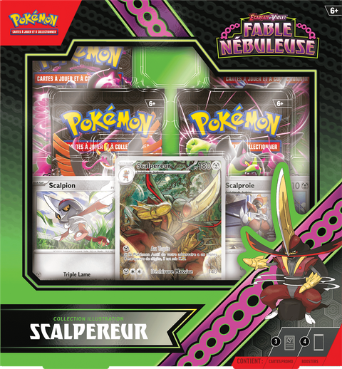 Pokémon - Coffret - Scalpereur - Fable Nébuleuse - EV6.5 - Français