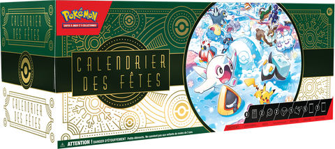 Pokémon - Calendrier - Calendrier des fêtes 2024 - Français