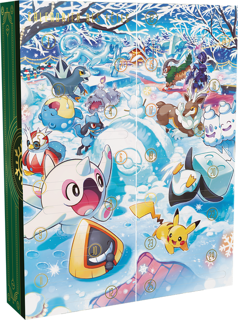 Pokémon - Calendrier - Calendrier des fêtes 2024 - Français