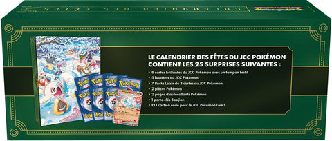 Pokémon - Calendrier - Calendrier des fêtes 2024 - Français