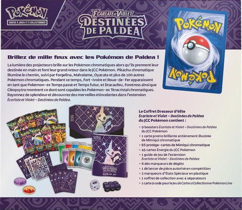 Pokémon - ETB - Déstinées de Paldéa - EV4.5 - Français